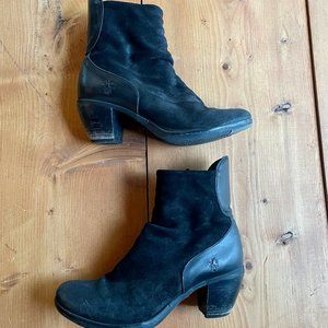 Fly London Boots, Suede and Leather